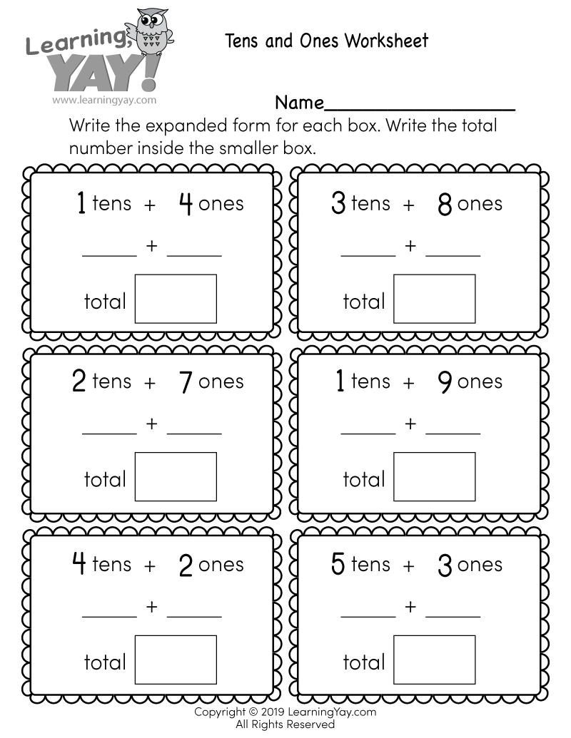 comparing two digit numbers free 1st grade math worksheet